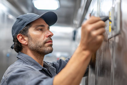 Commercial refrigeration system repair and maintenance services