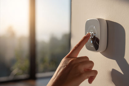 Smart thermostat installation and programming services